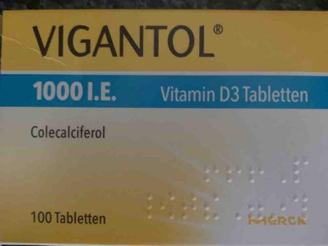 Vigantoletten Vitamin D3 Tabletten, Colecalciferol  1.000 I.E. v | Hochgeladen von: greeneye