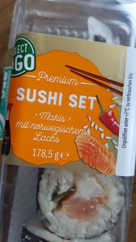 Sushi Set, makis mit norwegischen Lachs von ericmiles | Hochgeladen von: ericmiles