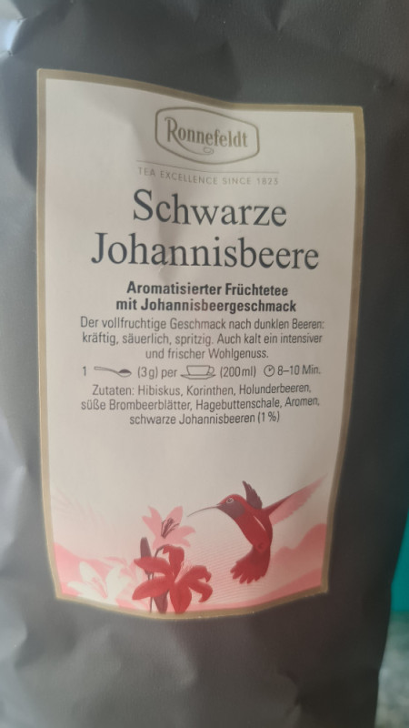 Schwarze Johannisbeere, Früchtetee von Muede73 | Hochgeladen von: Muede73