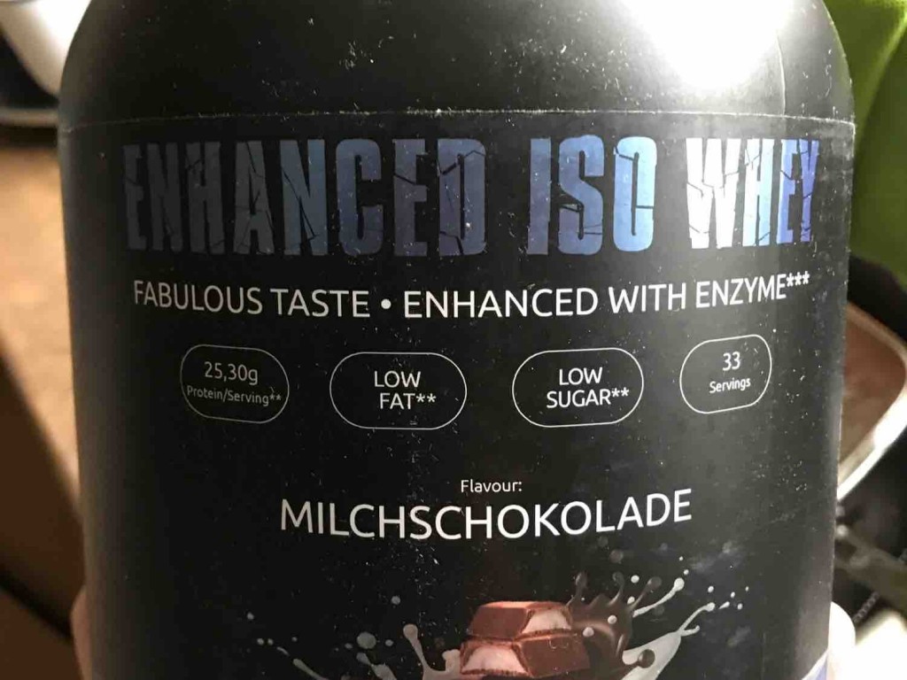 Enhanced Iso Whey, Milchschokolade von mickeywiese | Hochgeladen von: mickeywiese