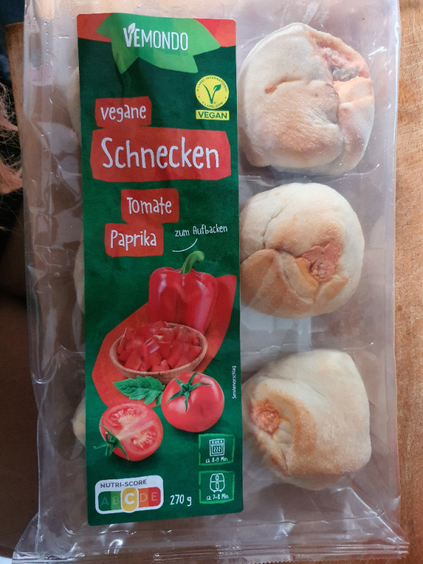 vegane Schnecken, Tomate Paprika von Ciranha | Hochgeladen von: Ciranha