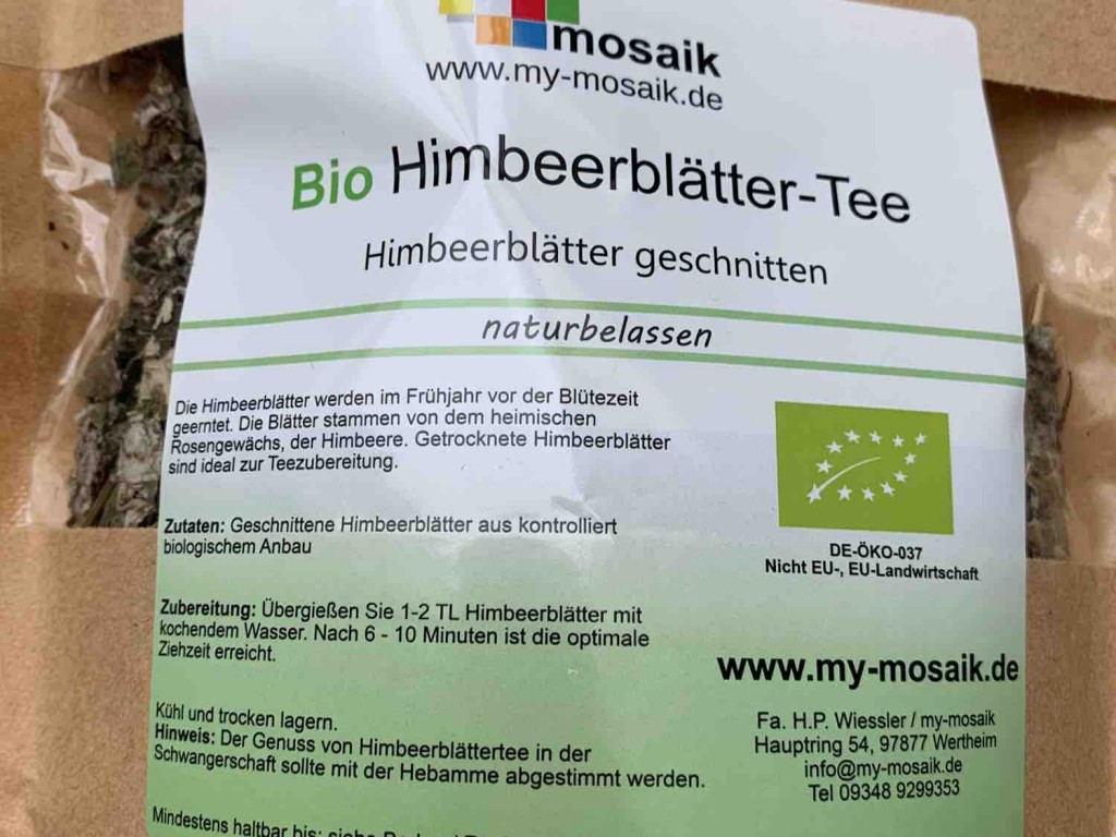 Bio Himbeerblätter-Tee von bherri936 | Hochgeladen von: bherri936