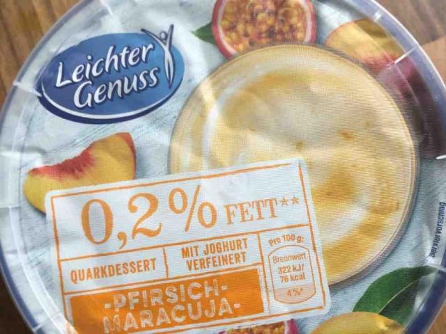 Quark 0,2%Fett, Pfirsich Maracuja von Marcello99 | Hochgeladen von: Marcello99