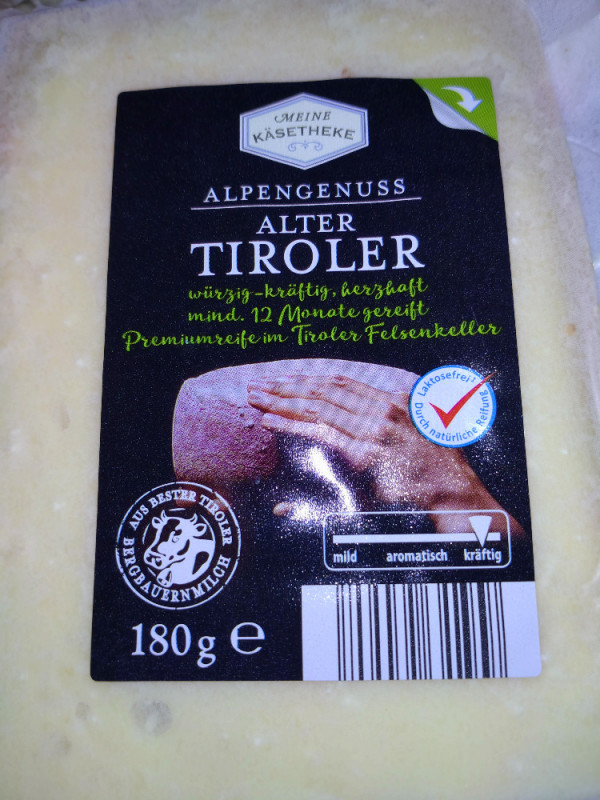 Alter Tiroler Käse Aldi, 45% Fett i. Tr.. von sugarsurferin | Hochgeladen von: sugarsurferin