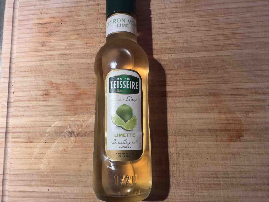 Profi-Sirup LIMETTE, vegan von kralle777 | Hochgeladen von: kralle777