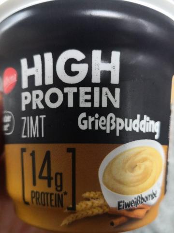 High Protein Grießpudding Zimt, ohne Zuckerzusatz von fiio.na.s | Hochgeladen von: fiio.na.s