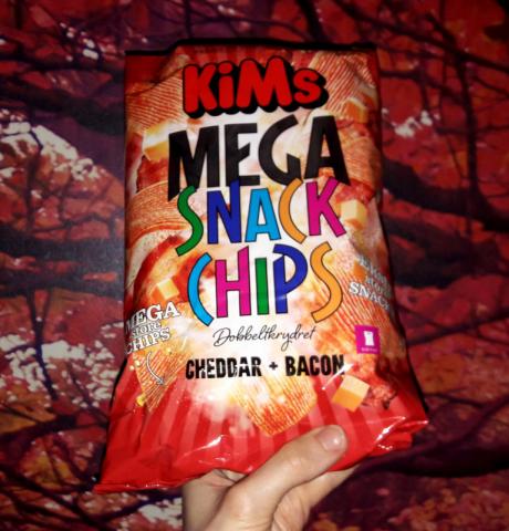 Kims Mega Snack Chips, Bacon Cheddar | Hochgeladen von: Siope