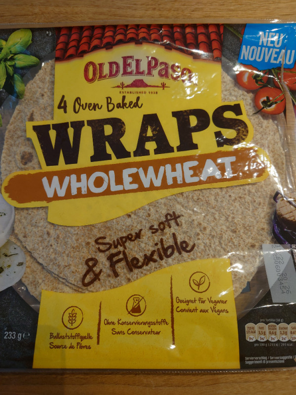 Wraps Wholewheat, 4 Oven baked von DoSu | Hochgeladen von: DoSu