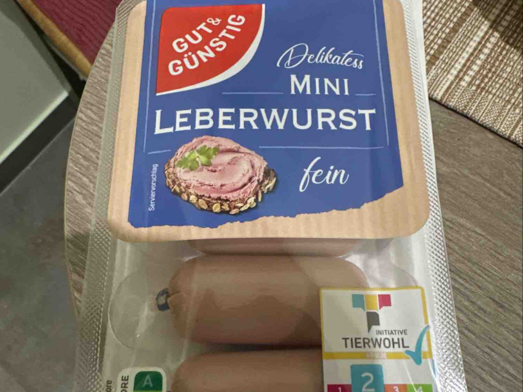 Delikatess Mini Leberwurst, fein von OmaOnline | Hochgeladen von: OmaOnline