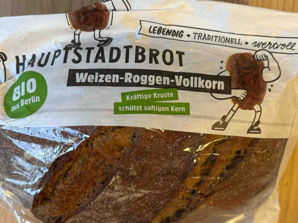 Bio Hauptstadtbrot, Vollkorn von Mimek | Hochgeladen von: Mimek