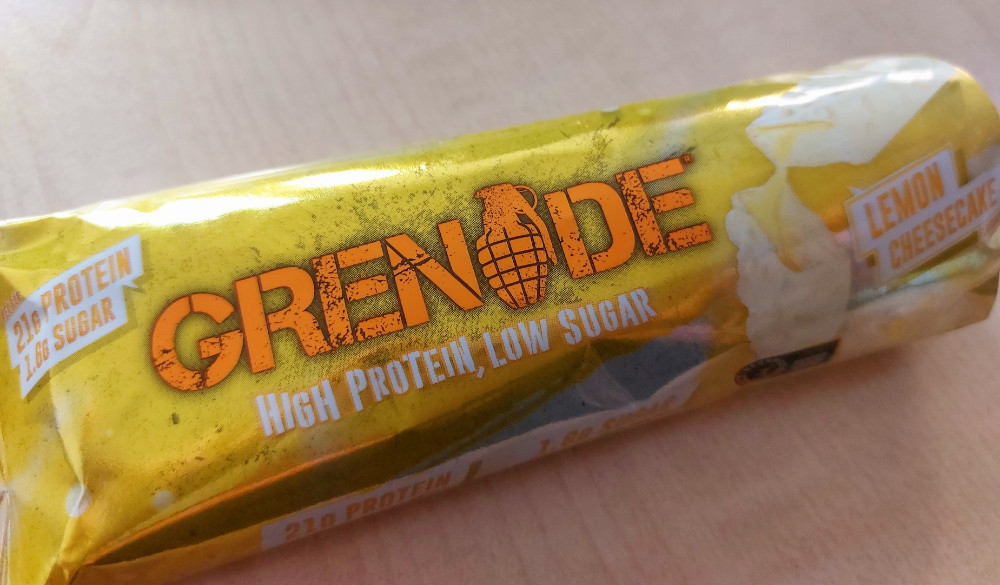 Grenade Protein Bar, Lemon Cheesecake von drksd | Hochgeladen von: drksd