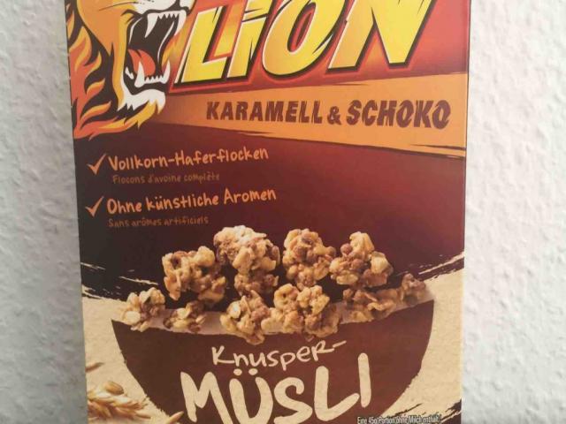 Lion Knusper-Müsli, Karamell & Schoko von BFG | Hochgeladen von: BFG
