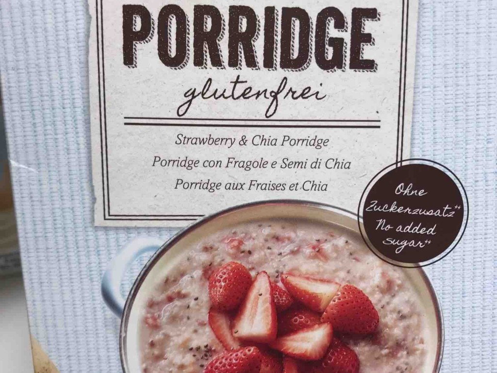 Bio Erdbeer-Chia Porridge von diecaitlin890 | Hochgeladen von: diecaitlin890