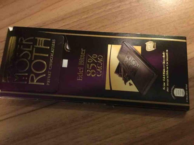 Edel bitter Schokolade 85%, 85% Kakao von sternsche | Hochgeladen von: sternsche