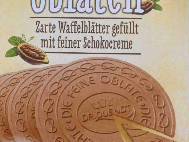 Oblaten, mit Schokocreme by Orkid | Hochgeladen von: Orkid