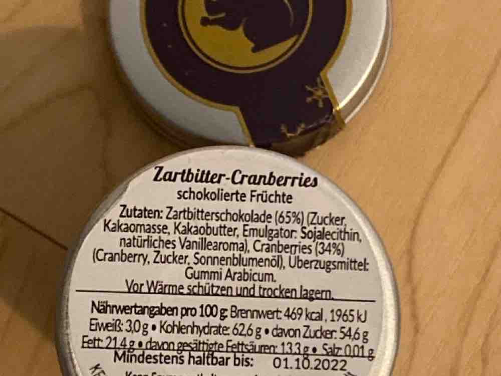 Zartbitter-Cranberries, schokolierte Früchte von Sommer3786 | Hochgeladen von: Sommer3786