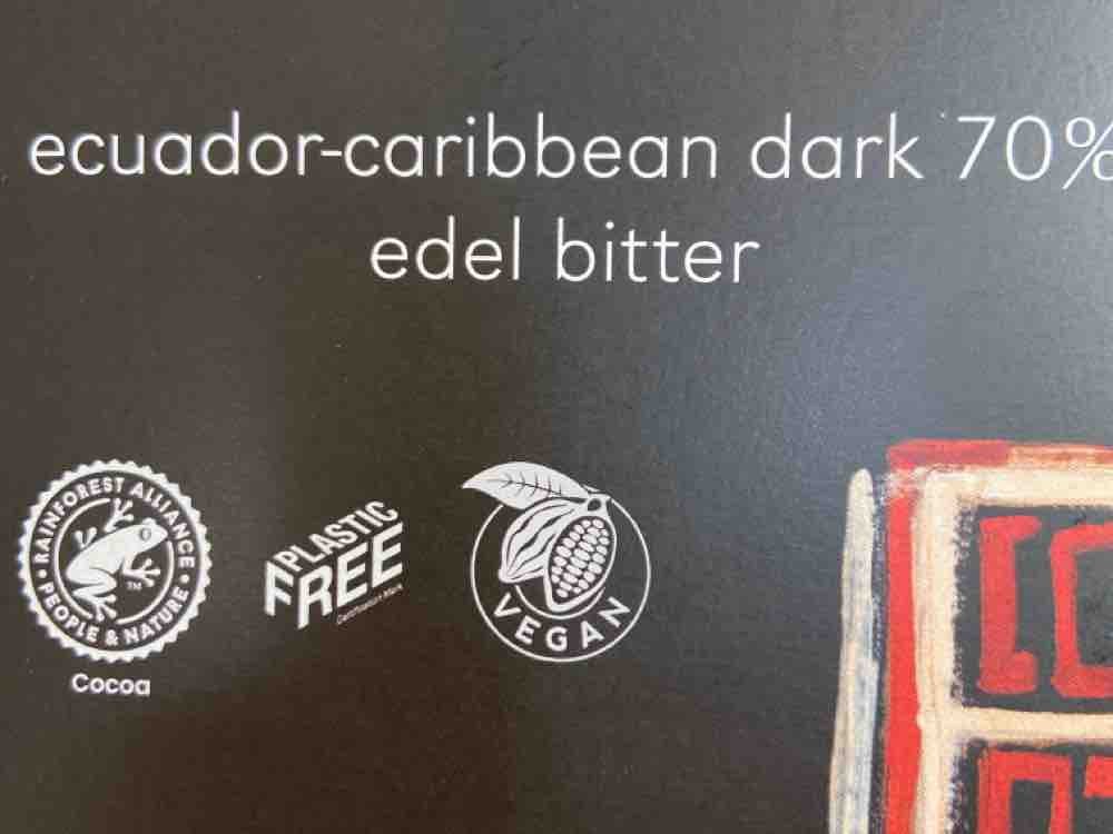 ecuador-caribbean dark 70%, edel bitter von Krake | Hochgeladen von: Krake