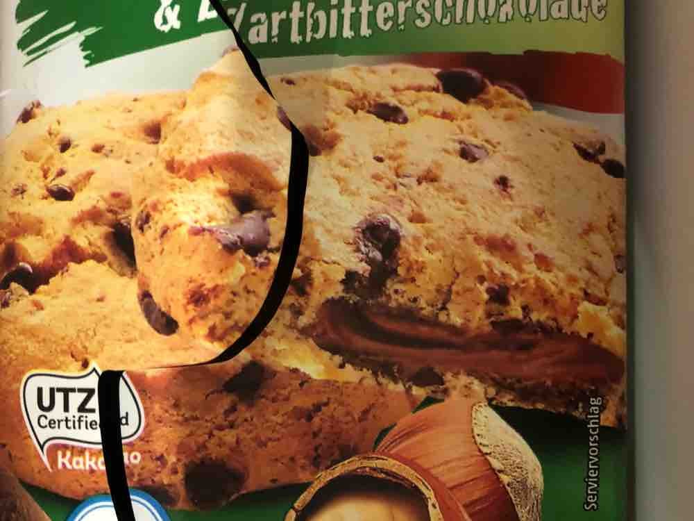 Cookies, mit Nuss-Nougatfüllung & Zartbitterschokolade von natascha0401 | Hochgeladen von: natascha0401