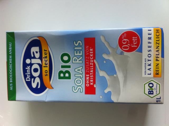 Bio Soja Reis Milch ohne Zusatz von Kristallzucker | Hochgeladen von: milaro