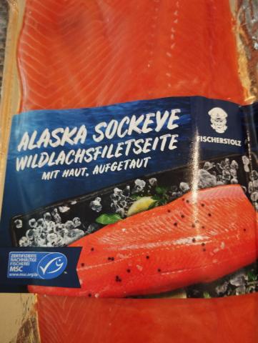 Alaska Sockeye Wildlachsfilet, mit Haut von Flatter | Hochgeladen von: Flatter