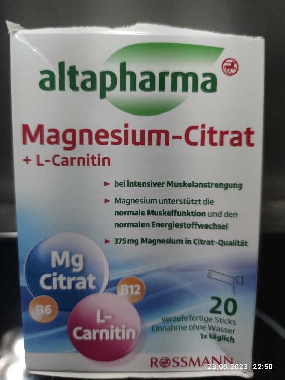 Magnesium Citrat, + L-Carnitin von wagnerpizza444 | Hochgeladen von: wagnerpizza444