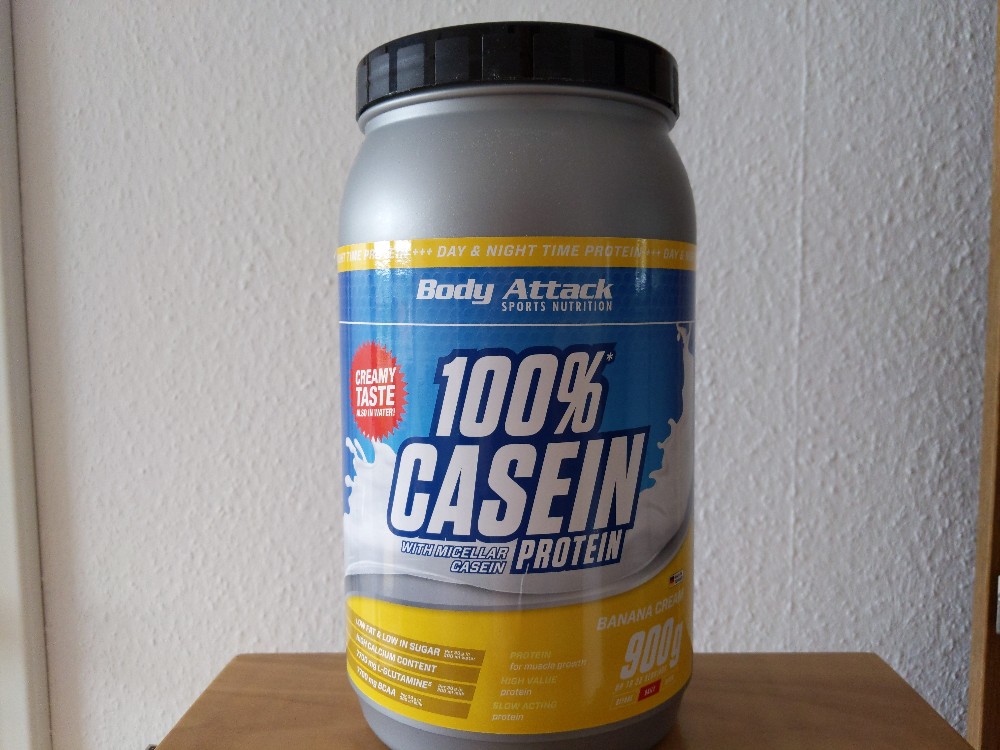 Body Attack 100% Casein Protein , Banana Cream von harald87 | Hochgeladen von: harald87