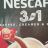 Nescafe 3 in 1 - 1 Portion zubereitet, Kaffee, Creamer und Zucke | Hochgeladen von: Feenstaub im Wald