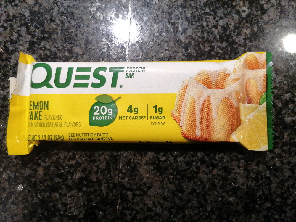 Quest Protein Bar, Lemon Cake von prcn923 | Hochgeladen von: prcn923