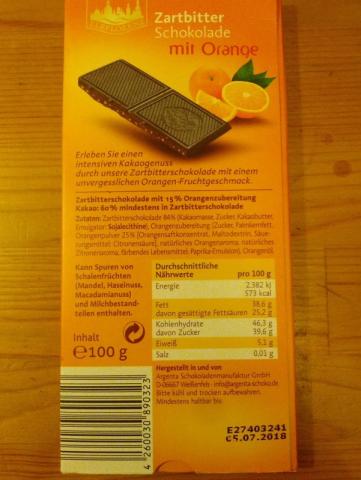 Zartbitter Schokolade , mit Orange | Hochgeladen von: lgnt