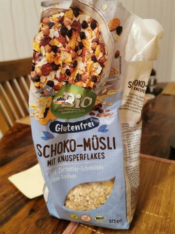 Schoko Müsli mit Knusperflakes, Glutemfrei von Lenilein | Hochgeladen von: Lenilein