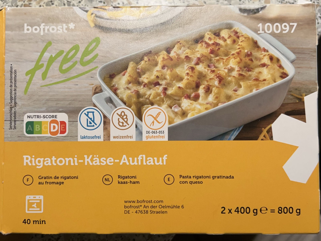 Rigatoni-Käse-Auflauf, 40,8 von paboe | Hochgeladen von: paboe