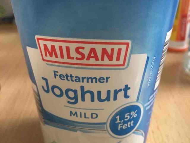 Milsani fettarmer Natur Joghurt mild 1,5 % fett , Natur  von bmi | Hochgeladen von: bmiserlohn