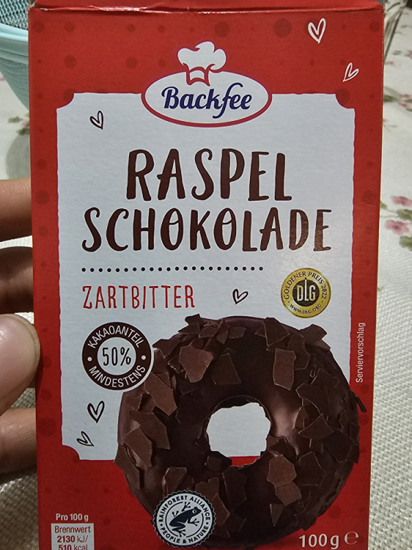 Raspel Schokolade, Zartbitter von Hemon | Hochgeladen von: Hemon