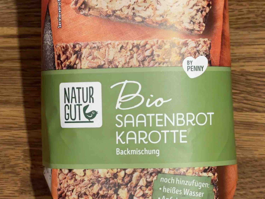 Bio Saatenbrot Karotte, Backmischung fertig zubereitet von Siebb | Hochgeladen von: Siebbi