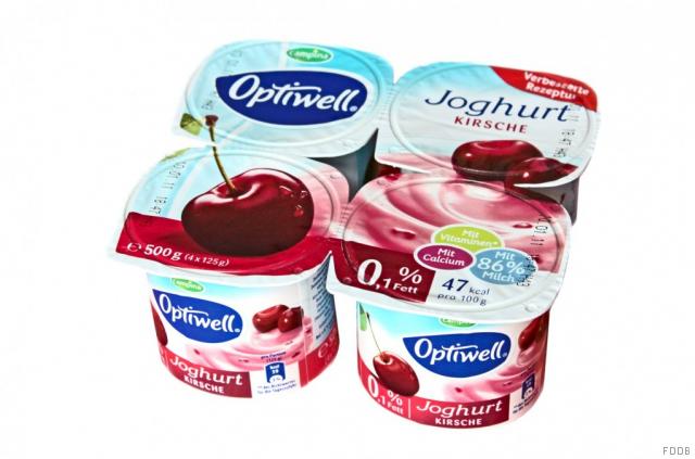 Optiwell Joghurt (4er), Kirsche | Hochgeladen von: JuliFisch