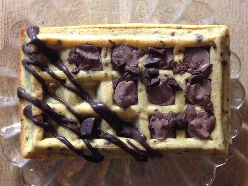 Filled Fit Chocolate Chip Waffel von Eva Schokolade | Hochgeladen von: Eva Schokolade