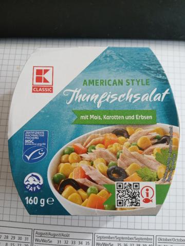 Thunfischsalat, American Style mit Mais, Karotte und d Erbsen vo | Hochgeladen von: TheBigWall