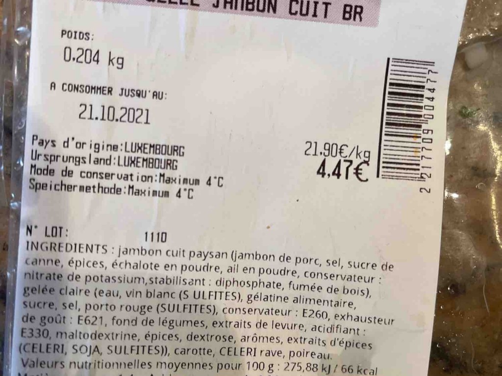 gelée jambon cuit von Leoblanche | Hochgeladen von: Leoblanche