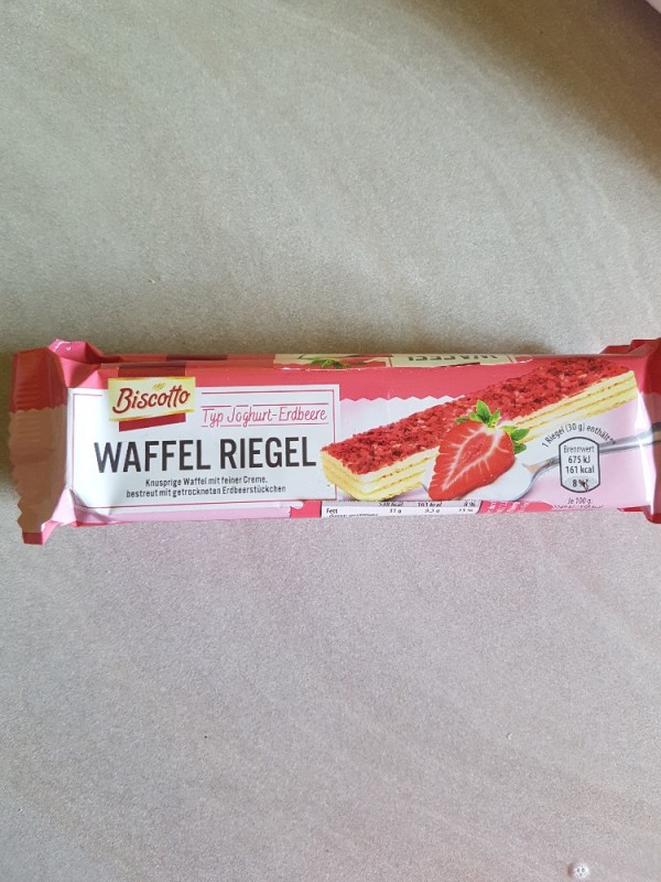 Waffel Riegel, Typ Joghurt-Erdbeer von sonneundberg | Hochgeladen von: sonneundberg