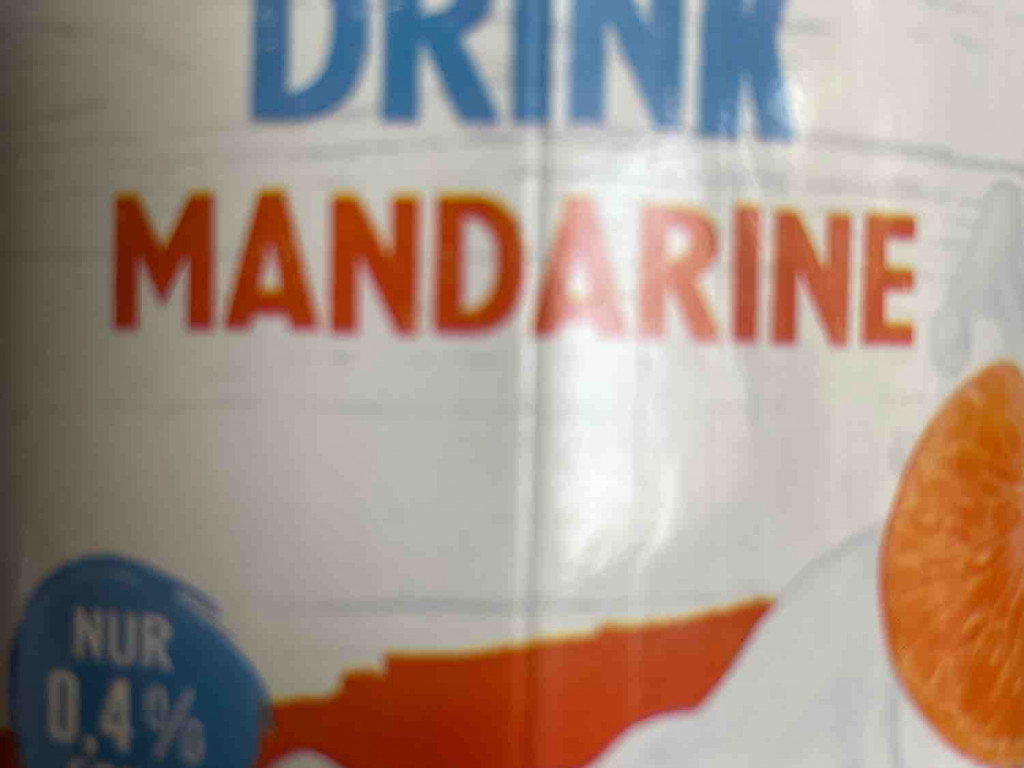 Buttermilch Drink Mandarine, nur 0,4% Fett von sweetspell | Hochgeladen von: sweetspell