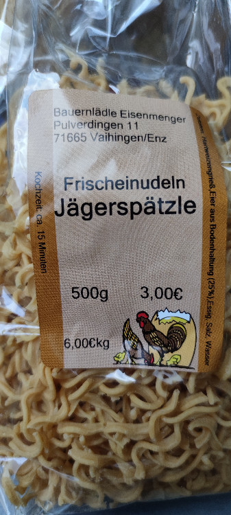 Jägerspätzle, Frischeinudeln von Hannarinah | Hochgeladen von: Hannarinah