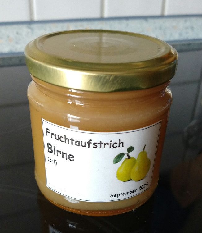 Fruchtaufstrich Birne (3:1) von Bellis | Hochgeladen von: Bellis