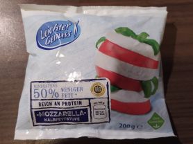 Mozzarella  halbfettstufe, 50% weniger fett | Hochgeladen von: pidoran