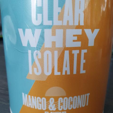 Clear Whey Isolate Mango & Coconut Flavour von Afra | Hochgeladen von: Afra