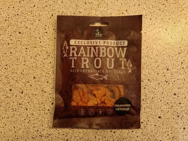 Rainbow Trout, dried fillet strips von Stella Steinbrenner | Hochgeladen von: Stella Steinbrenner