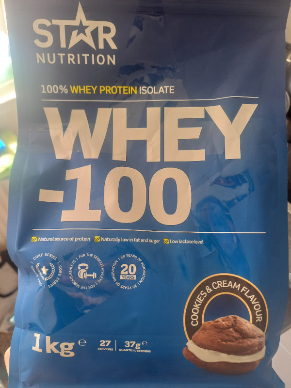 whey -100, (cookies and cream) by nimy | Hochgeladen von: nimy