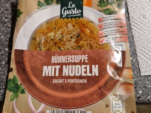 Le Gusto Hühnersuppe mit Nudeln von Margit01 | Hochgeladen von: Margit01