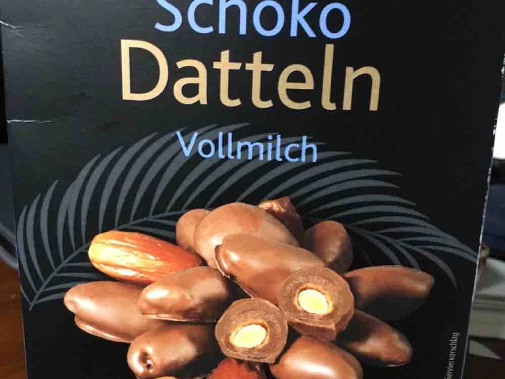 Schoko Datteln mit Vollmilchschokolade, voll Milchpulver, getroc | Hochgeladen von: saccada