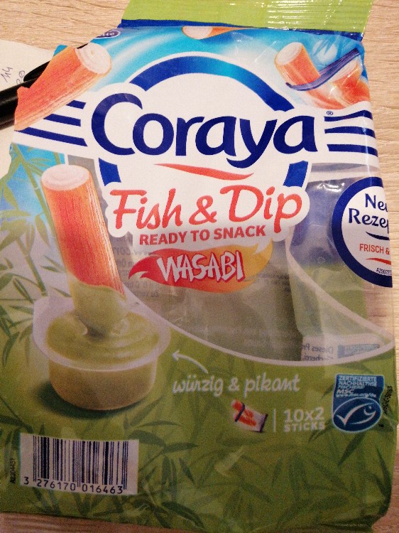Coraya Fish & Dip (Wasabi extra), 20ml Meerrettich - Wasabi  | Hochgeladen von: Marco Tang