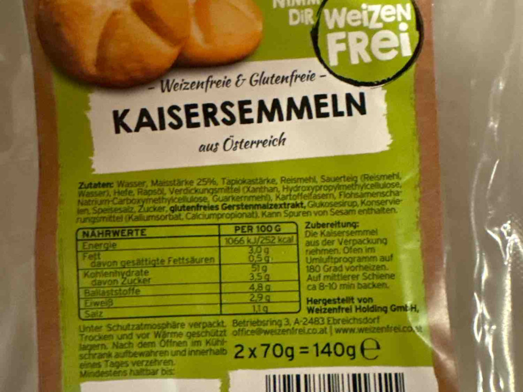 Kaisersemmeln, Glutenfrei von Micinello | Hochgeladen von: Micinello